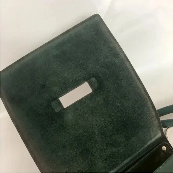 Gucci Green Leather Shoulder Bag - Picture 8 of 16